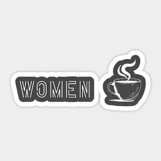 women Sticker